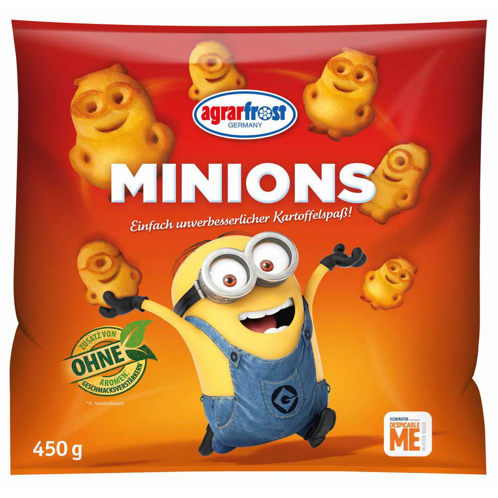 Produktabbildung Agrarfrost Minions Kartoffeln, tiefgekühlt
