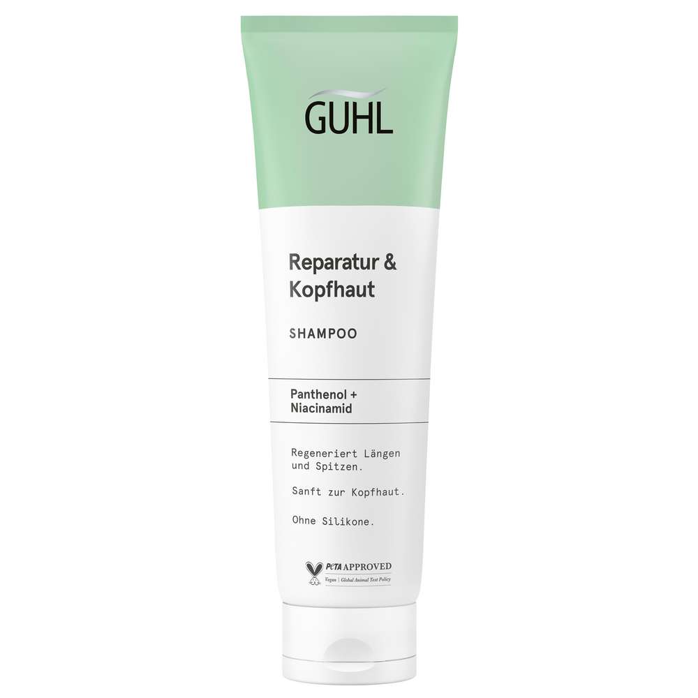 Produktabbildung Guhl Shampoo Reparatur & Kopfhaut, Panthenol/Niacinamide