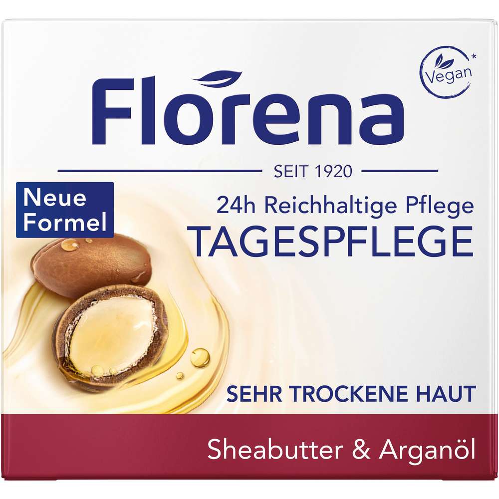 Produktabbildung Florena Tagescreme Sheabutter & Arganöl