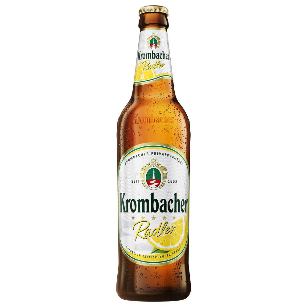 Produktabbildung Krombacher Biermischgetränk, Radler 2,5 %