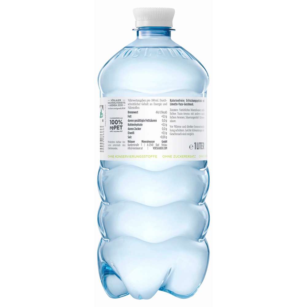 Produktabbildung Vöslauer Wasser mit Geschmack, Limette-Yuzu