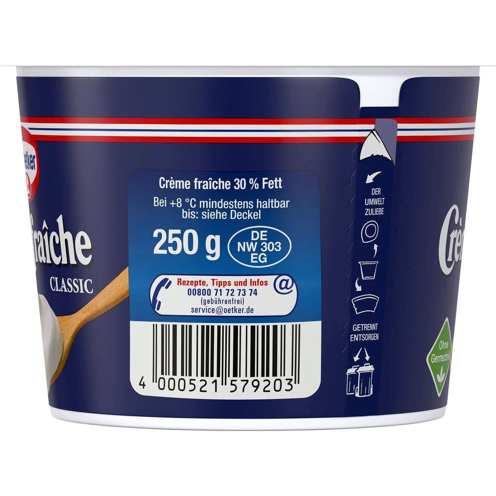 Produktabbildung Dr. Oetker Cremè Fraîche 30% Fett, Classic