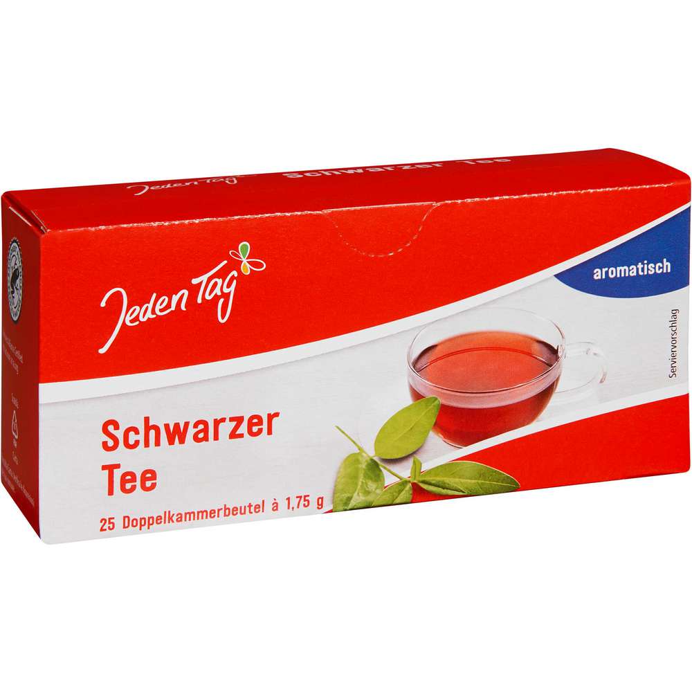 Produktabbildung Jeden Tag Schwarztee 