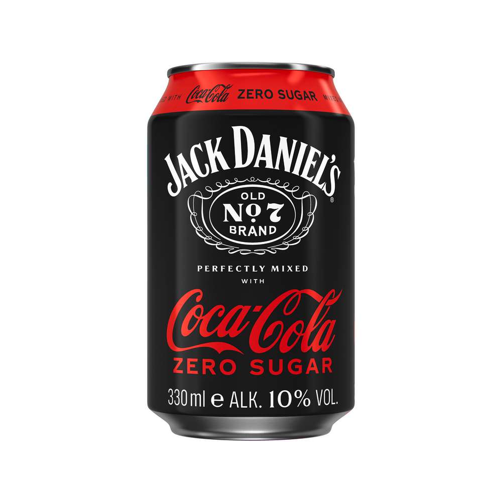 Produktabbildung Jack Daniel's Mixgetränk Whisky/Cola Zero 10%
