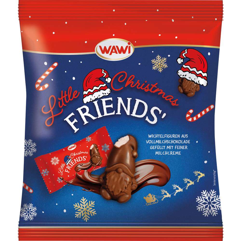 Produktabbildung Wawi Weihnachtswichtel, Vollmilch
