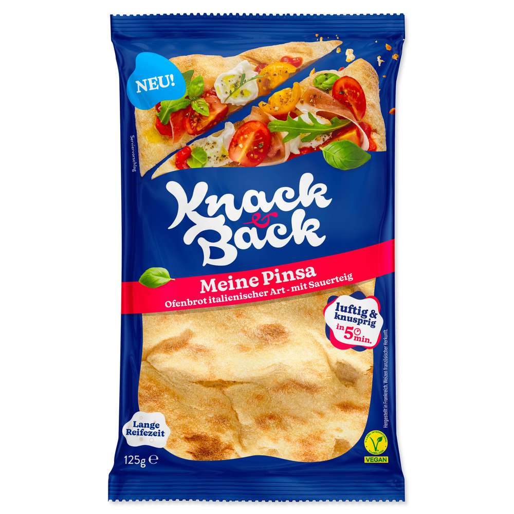 Produktabbildung Knack&Back Ofenbrot Meine Pinsa, mit Sauerteig