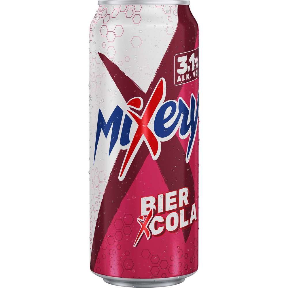 Produktabbildung Mixery Biermischgetränk, Bier + Cola + X 3,1%