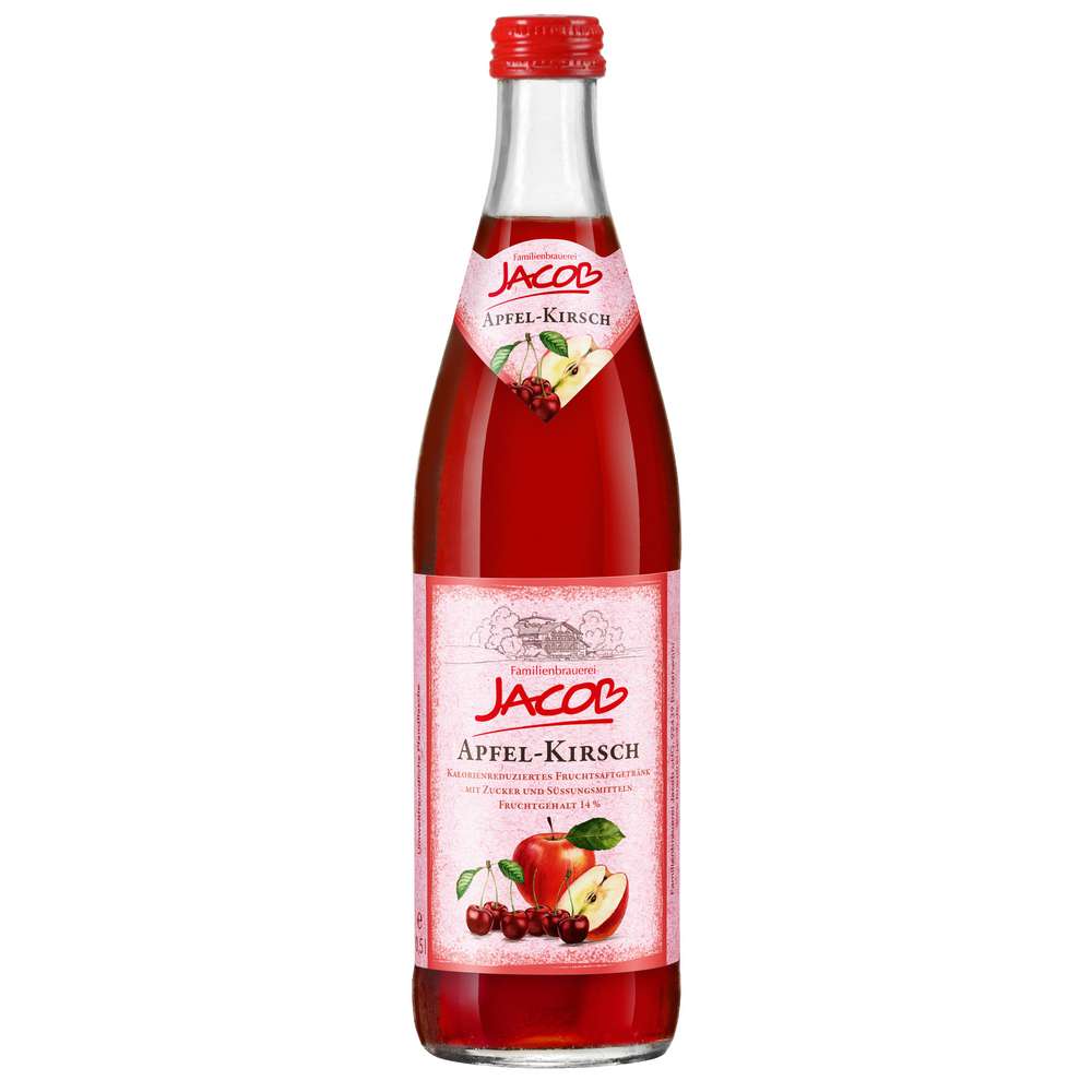 Produktabbildung Jacob Mischgetränk Schorle Apfel/Kirsch