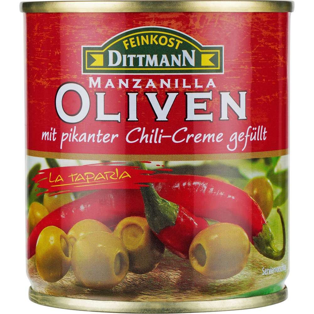 Produktabbildung Feinkost Dittmann Oliven mit Chilicreme