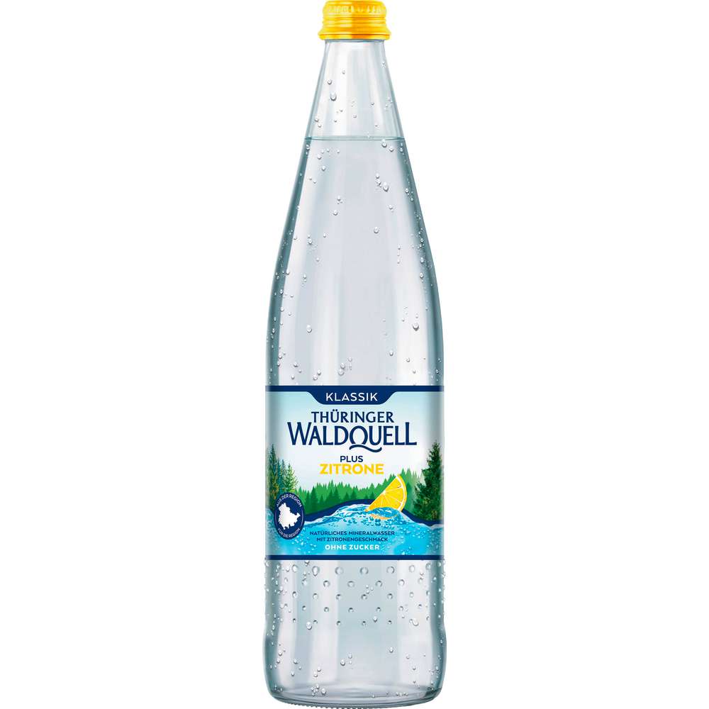 Produktabbildung Thüringer Waldquell Mineralwasser mit Zitrone