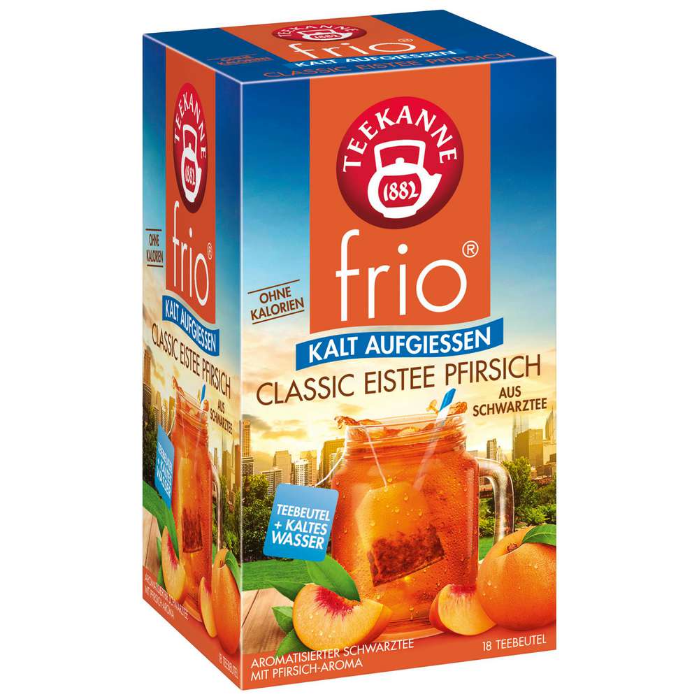Produktabbildung Teekanne Instant Tee-Getränk frio, Classic Eistee Pfirsich
