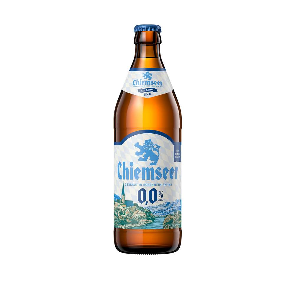 Produktabbildung Chiemseer Helles Bier alkoholfrei 0,0%