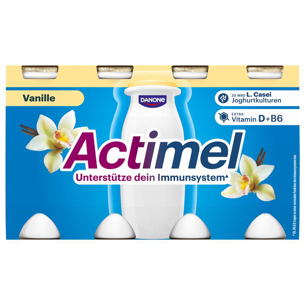 Produktabbildung Danone Actimel Trinkjoghurt, Vanille