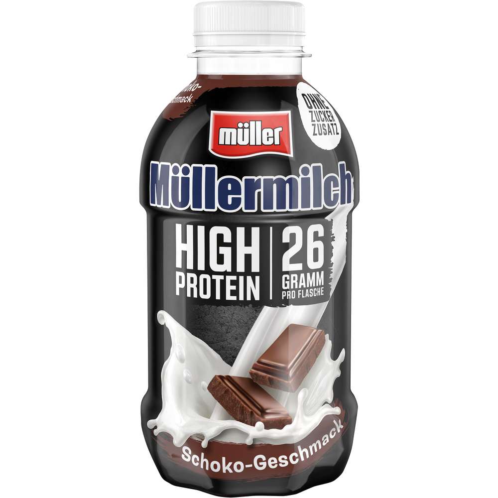 Produktabbildung Müller Müllermilch, High Protein, Schoko-Geschmack