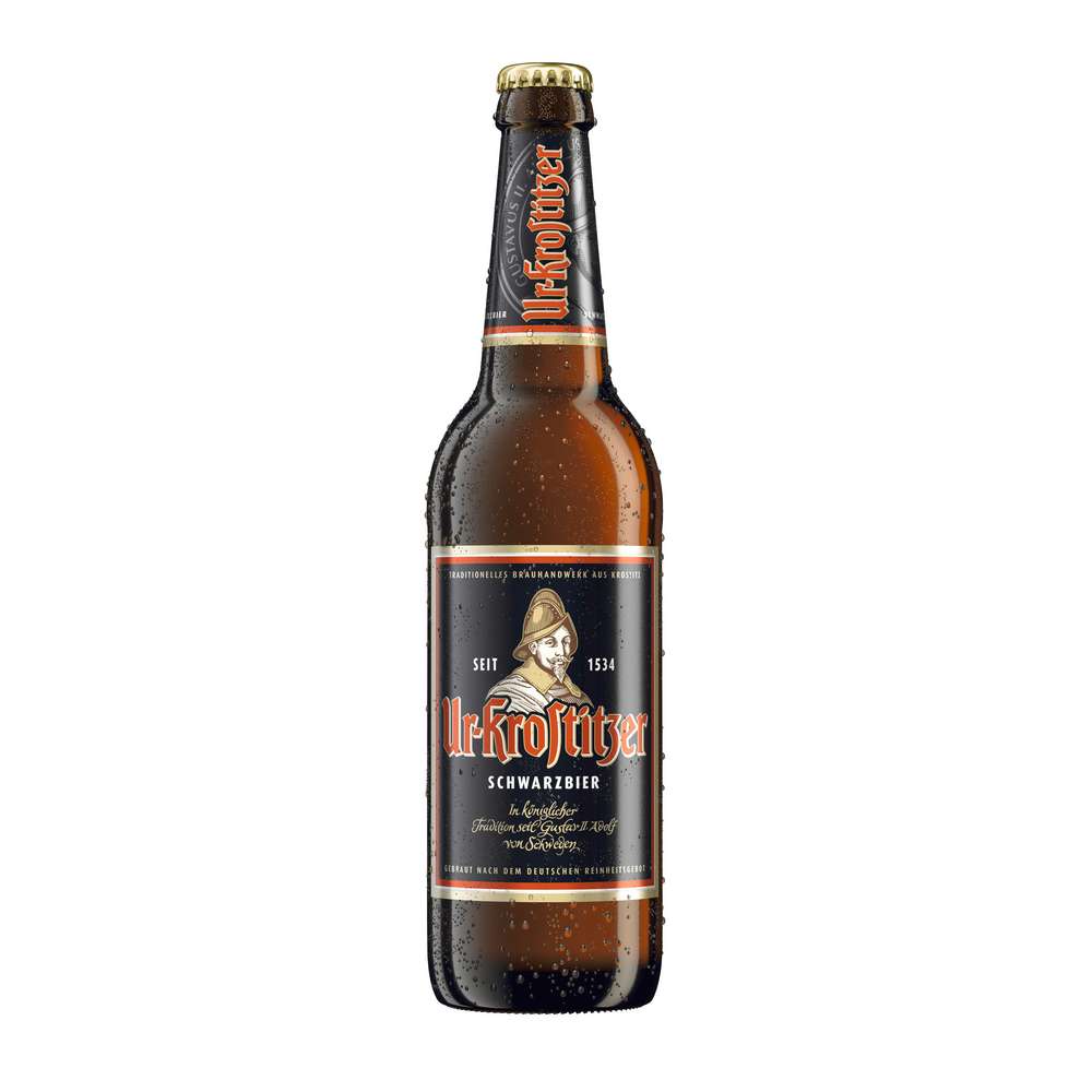 Produktabbildung Ur-Krostitzer Schwarzbier, 4,8 %