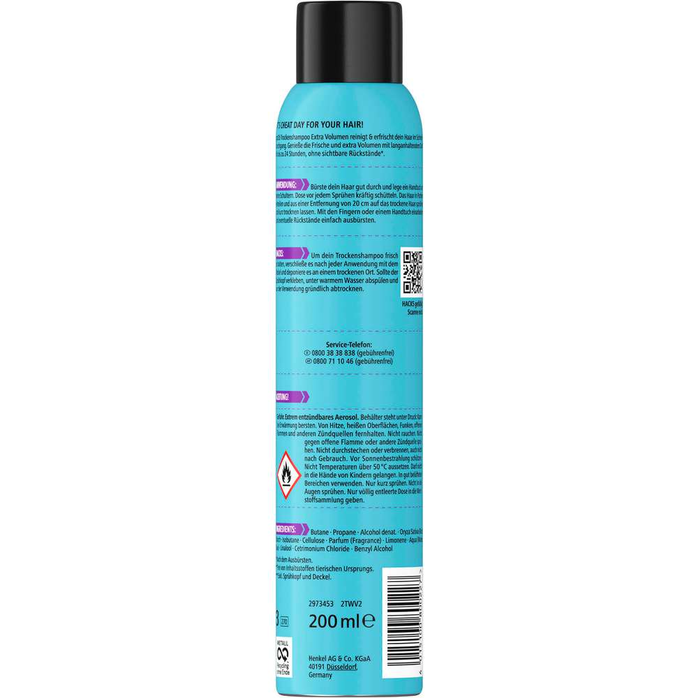 Produktabbildung Schwarzkopf got2b Trockenshampoo, Volumen