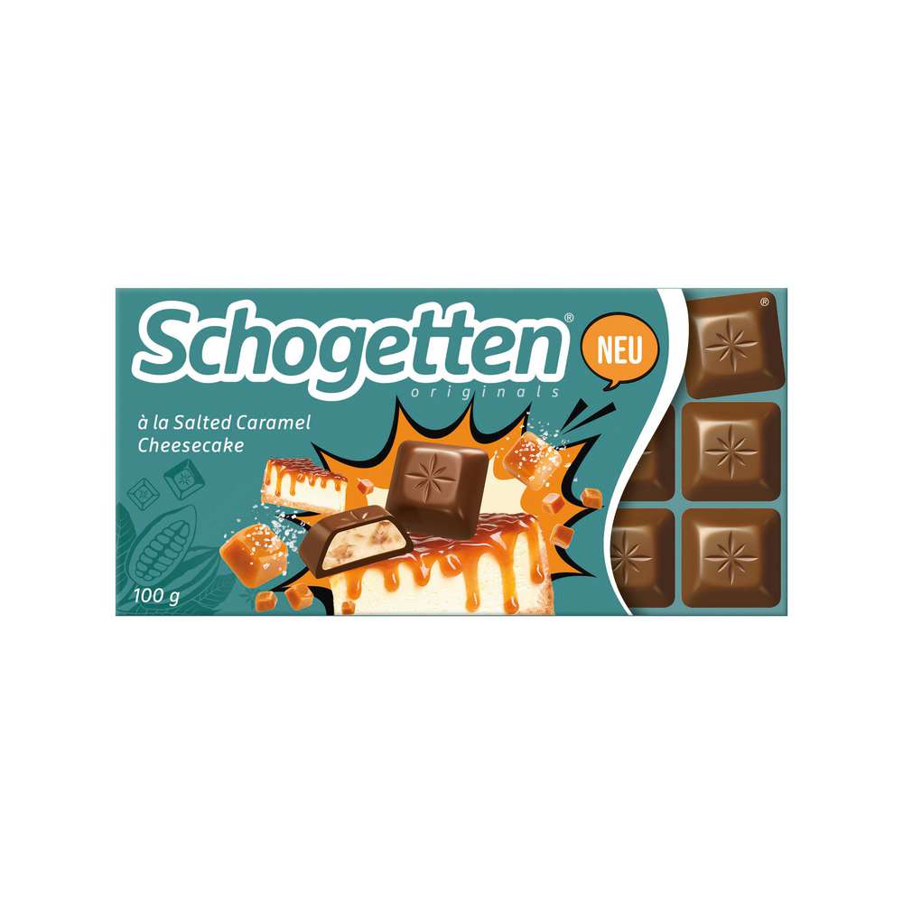 Produktabbildung Schogetten Tafelschokolade, Caramel Cheesecake 