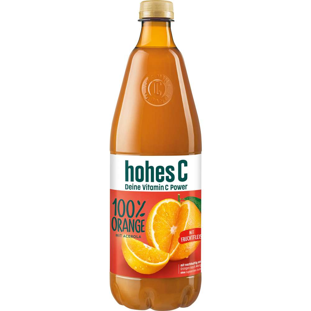 Produktabbildung hohes C Orangen-Saft mit Fruchtfleisch