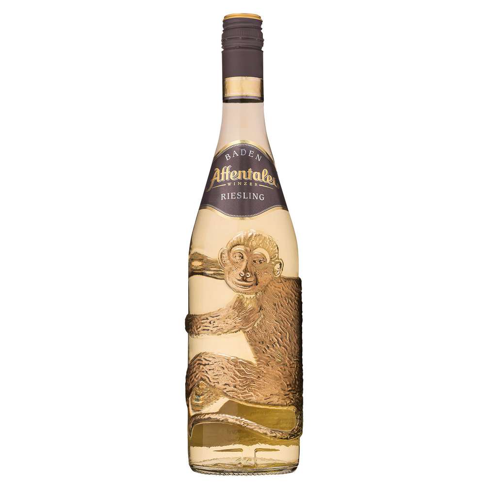 Produktabbildung Winzergenossenschaft Affental Affenflasche Riesling Baden DQW, Weißwein