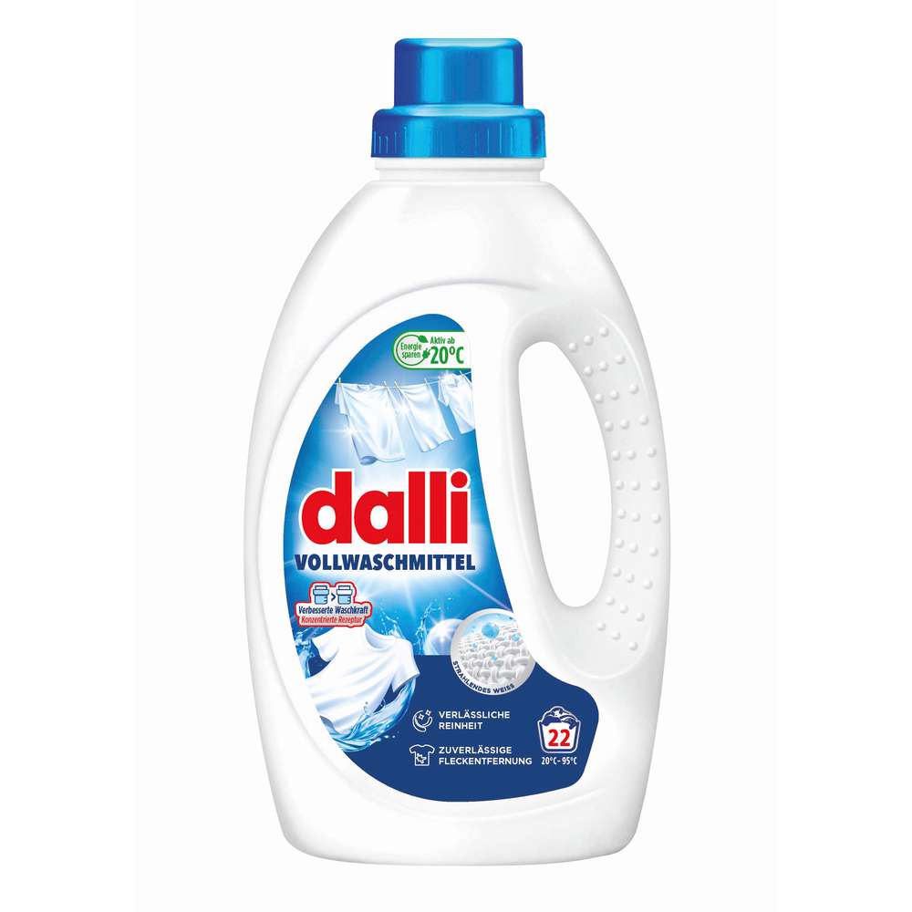 Produktabbildung Dalli Fein-Waschmittel, flüssig, stahlendes Weiß