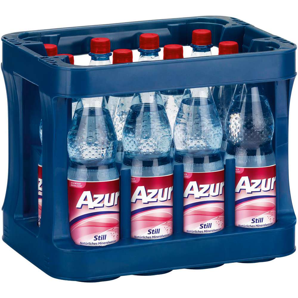 Produktabbildung Azur Mineralwasser, Naturell (12x 1,000 Liter)