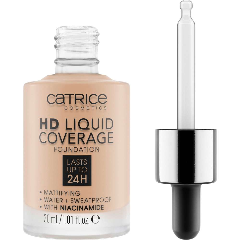 Produktabbildung Catrice Make-Up HD Liquid Coverage Foundation, Sand Beige 030