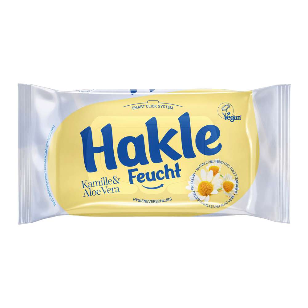 Produktabbildung Hakle Feuchtes Toilettenpapier, Kamille & Aloe Vera