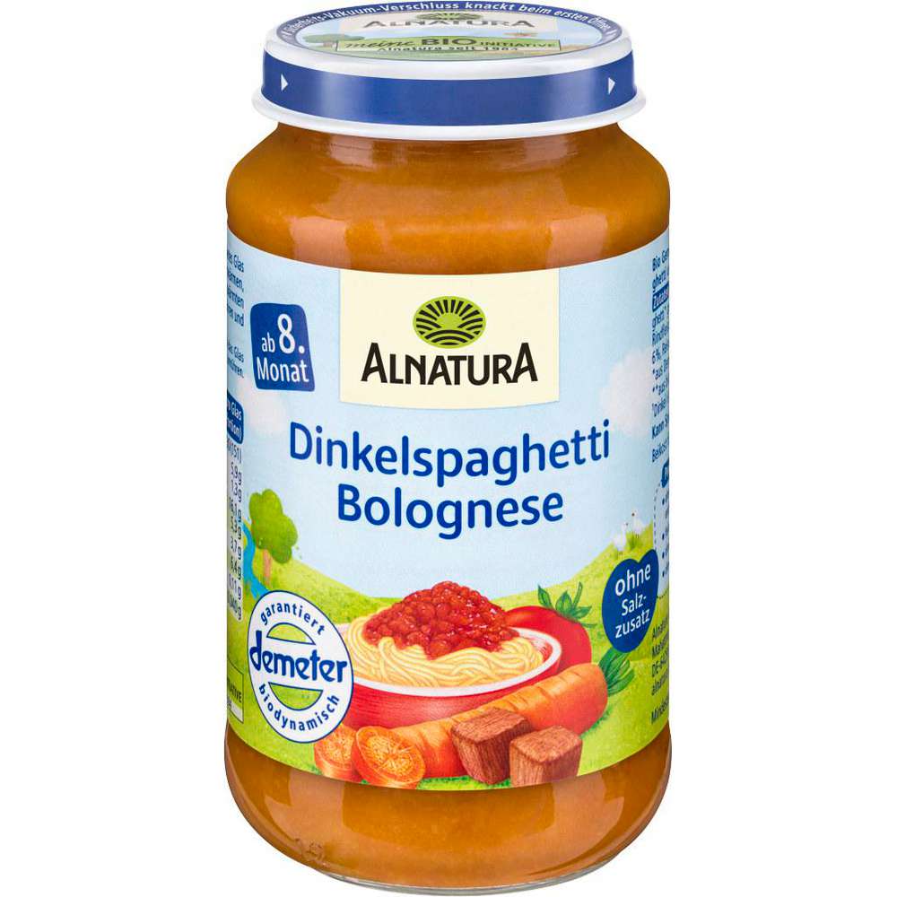 Produktabbildung Alnatura Dinkelspaghetti Bolognese