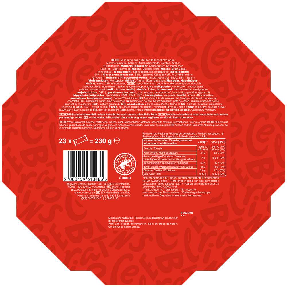 Produktabbildung Mars Celebrations
