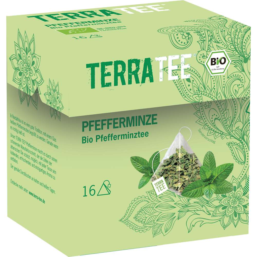 Produktabbildung Terra Tee Bio Kräutertee, Pfefferminze
