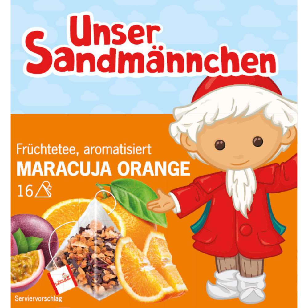 Produktabbildung Unser Sandmännchen Früchtetee Maracuja Orange
