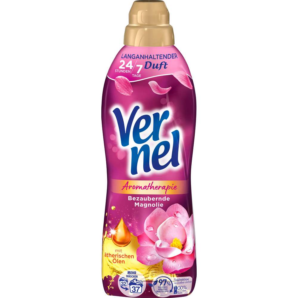 Produktabbildung Vernel Weichspüler Aroma Therapie, Magnolie