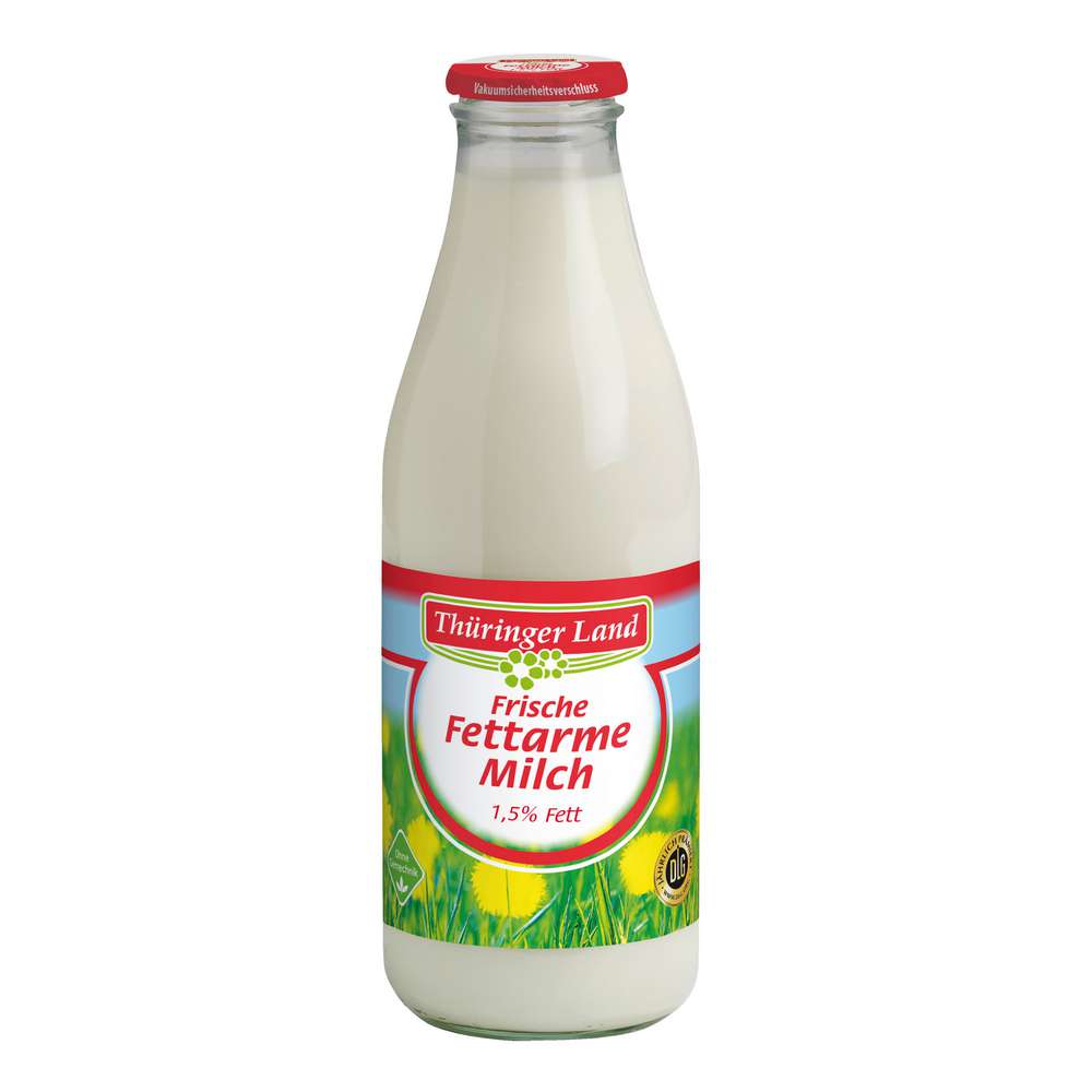 Produktabbildung Thüringer Land Frischmilch 1,5% Fett, länger haltbar 
