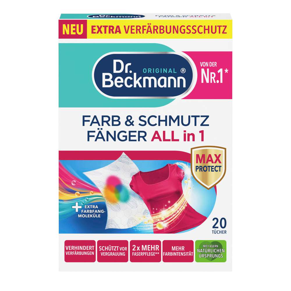 Produktabbildung Dr. Beckmann Farb-& Schmutzfänger  3in1