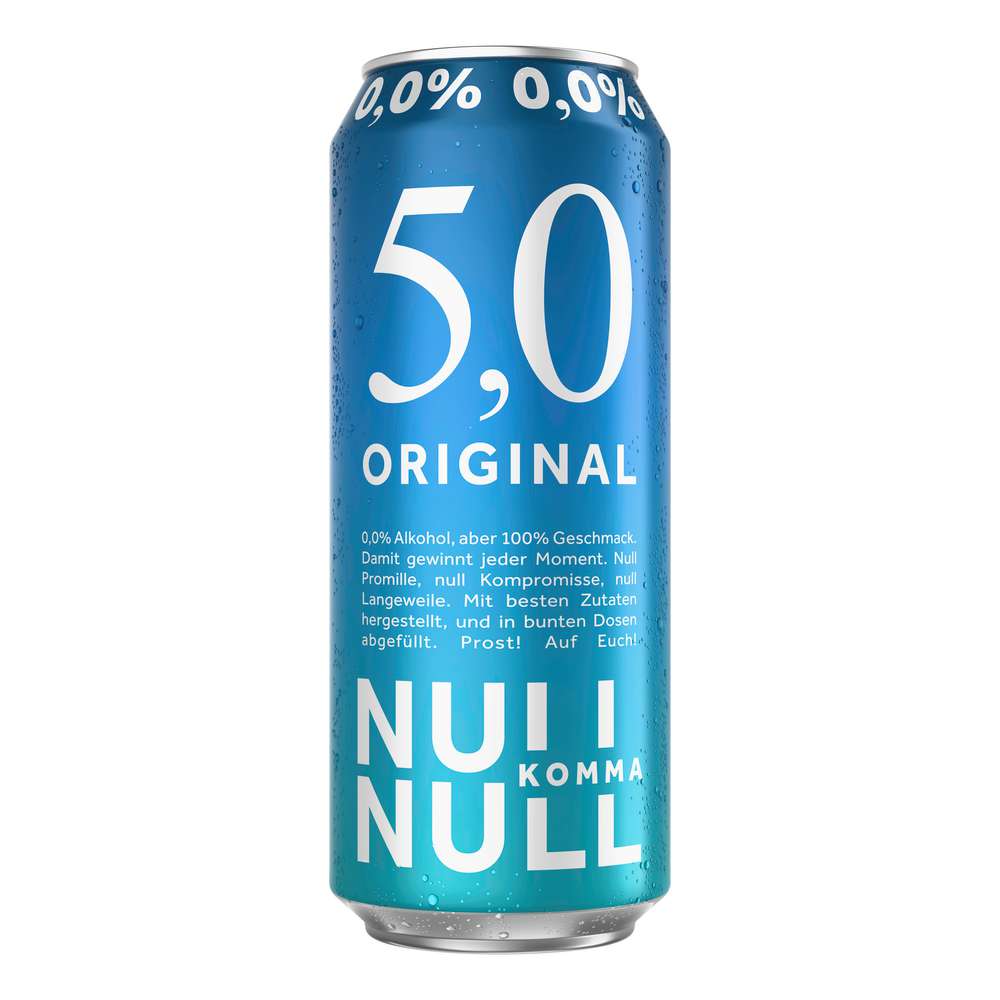 Produktabbildung 5,0 Original Bier Pils, alkoholfrei