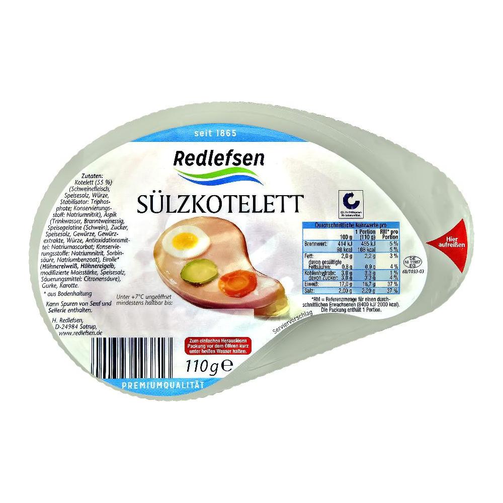Produktabbildung keine Marke Redlefsen Sülzkotelett, 110 g