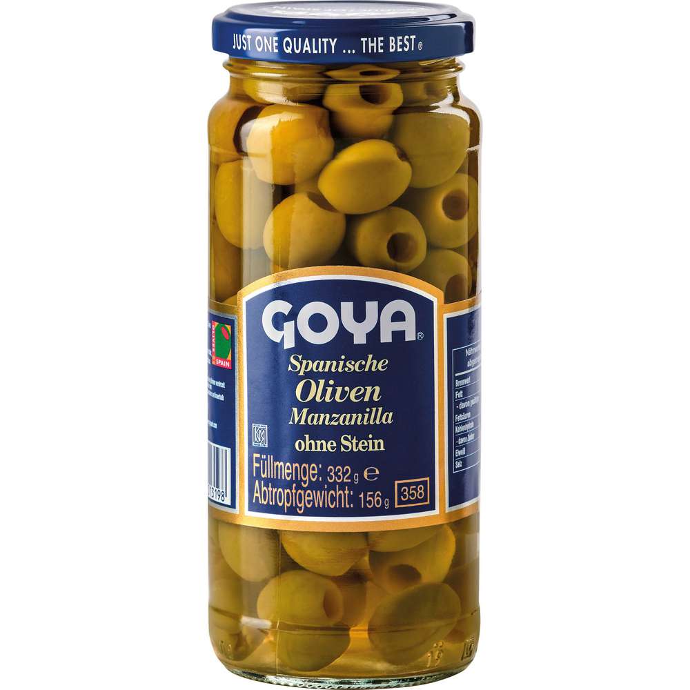 Produktabbildung Goya Spanische Oliven Manzanilla, ohne Stein