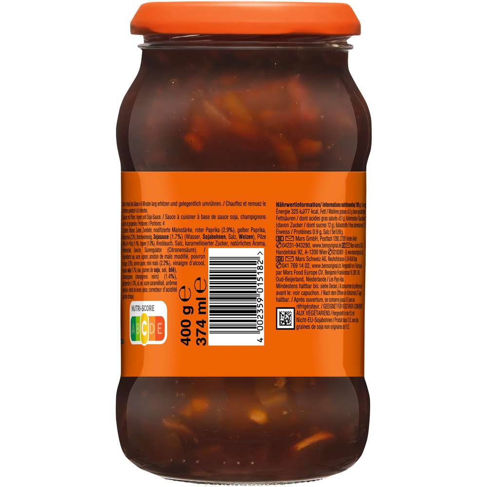 Produktabbildung BEN'S ORIGINAL Soße Kantonesisch, pikant