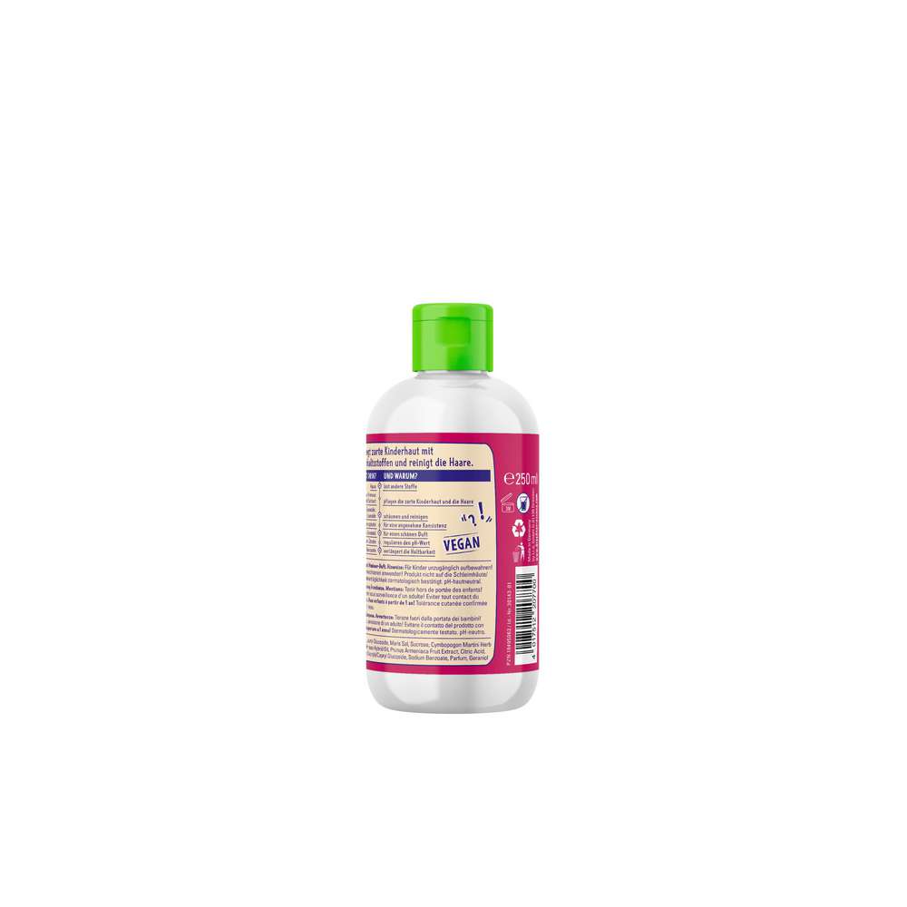 Produktabbildung Dresdner Essenz Duschgel & Shampoo 2in1 Freu Dich, Himbeere & Palmrosa