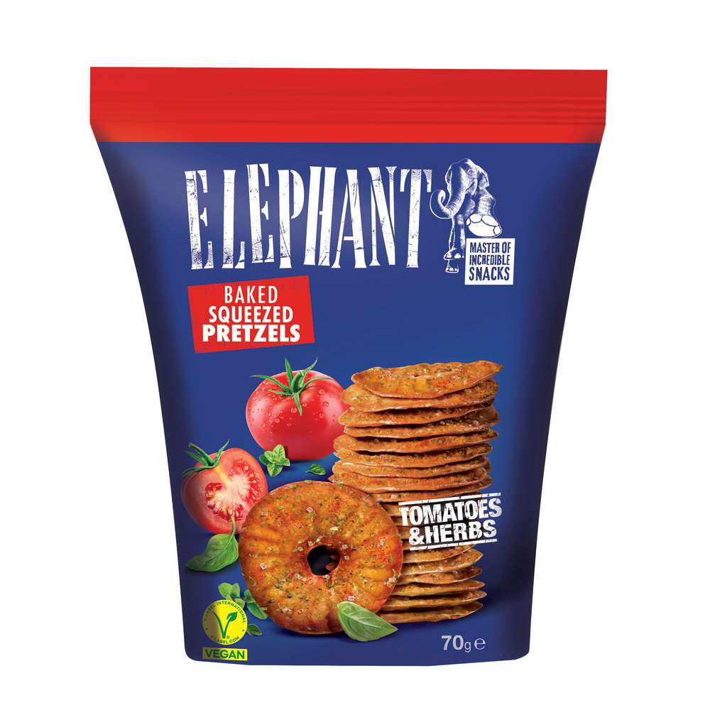 Produktabbildung Elephant Pretzels Tomate-Kräuter