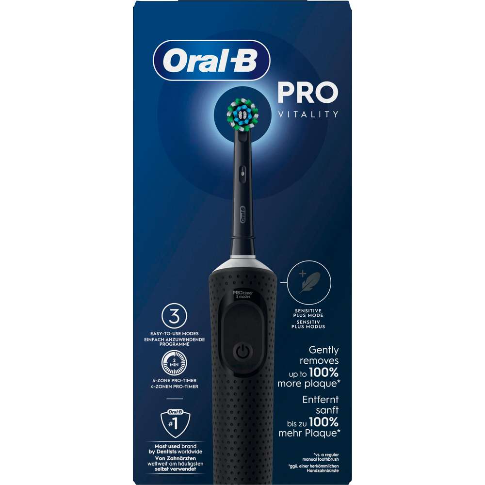 Produktabbildung Oral-B Elektronische Zahnbürste Vitality Pro D103, Black