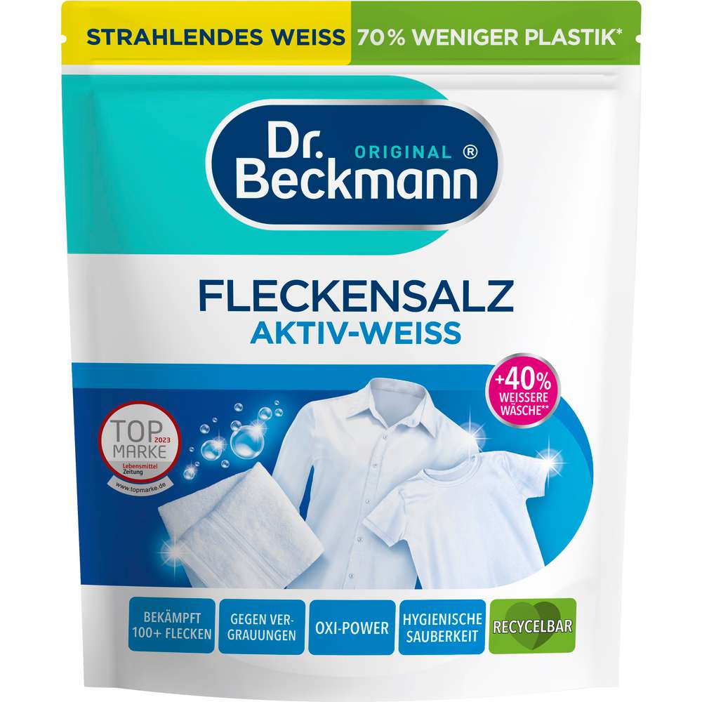 Produktabbildung Dr. Beckmann Fleckensalz, Aktiv-Weiß