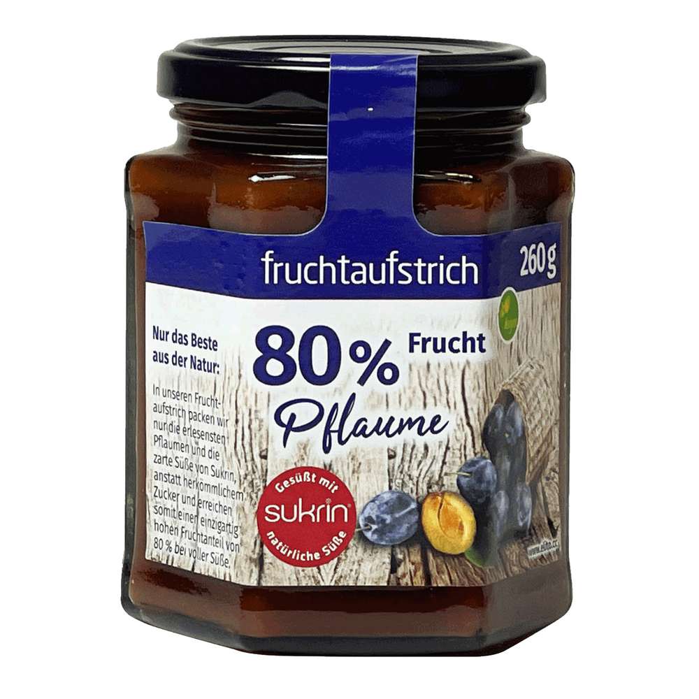 Produktabbildung Sukrin Fruchtaufstrich Pflaume
