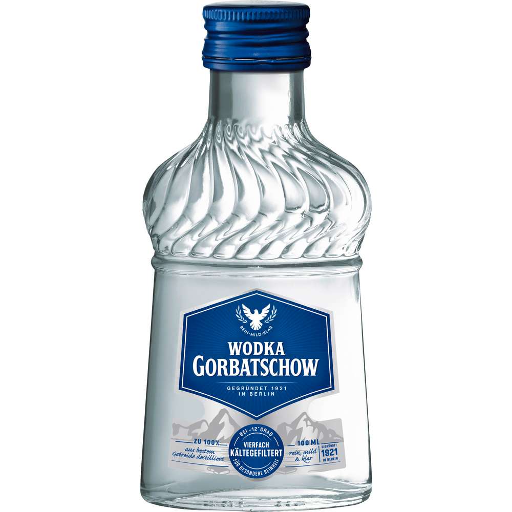 Produktabbildung Gorbatschow Wodka Gorbatschow, Taschenflasche, 37,5 %