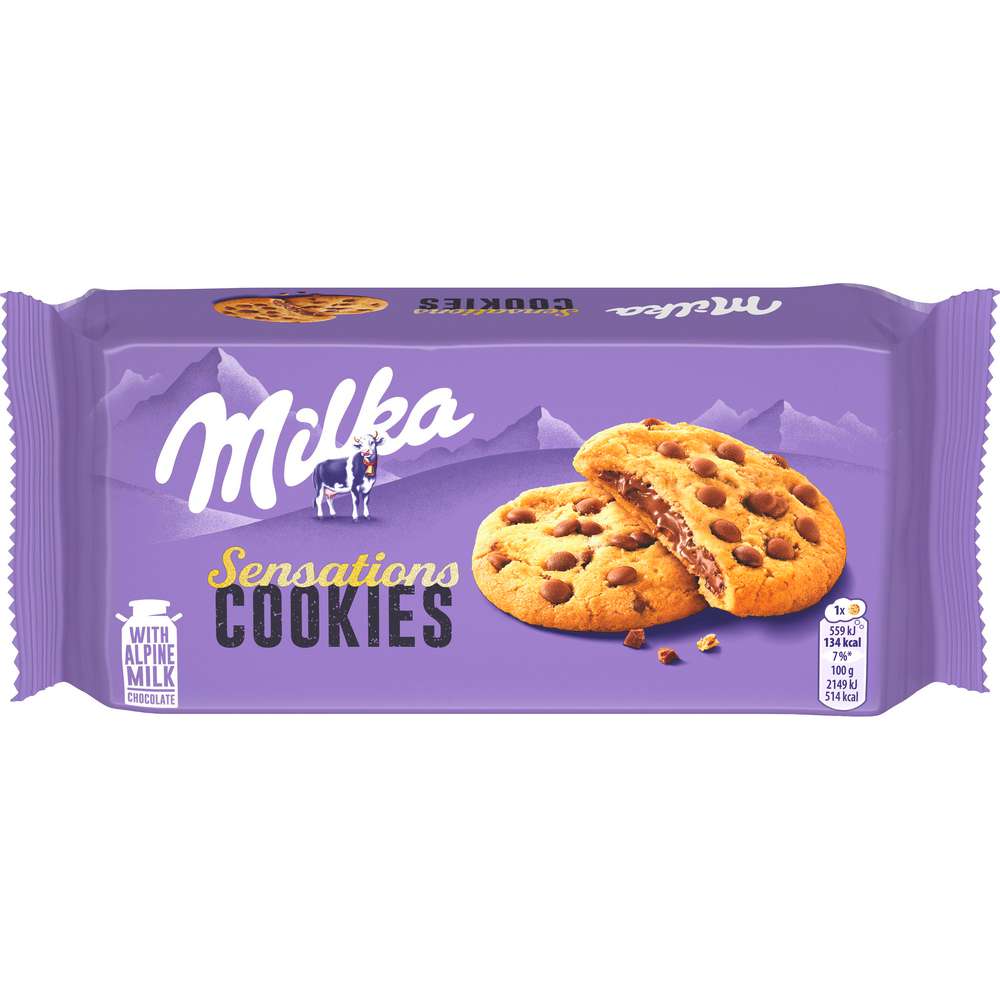 Produktabbildung Milka Cookies Sensations