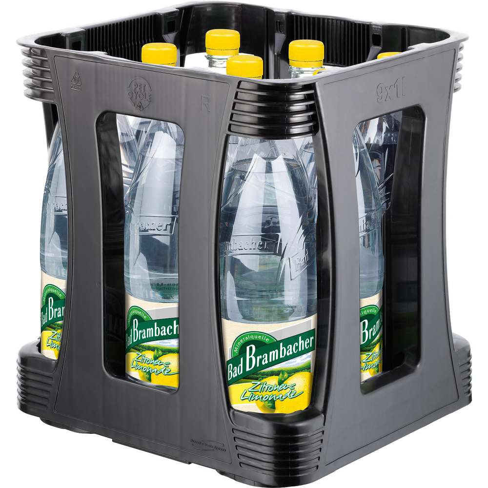 Produktabbildung Bad Brambacher Limonade Zitrone (9x 1,000 Liter)