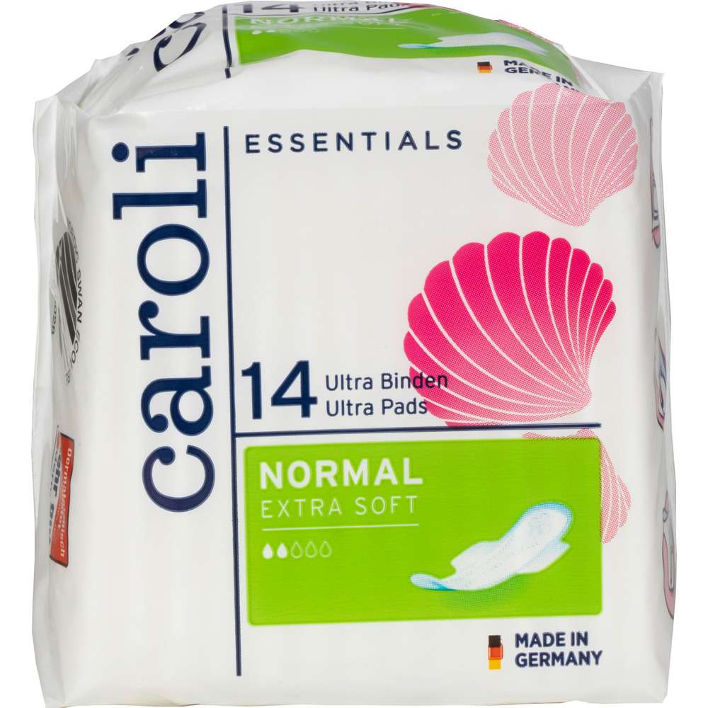 Produktabbildung Caroli Damenbinden Essentials, Ultra Plus