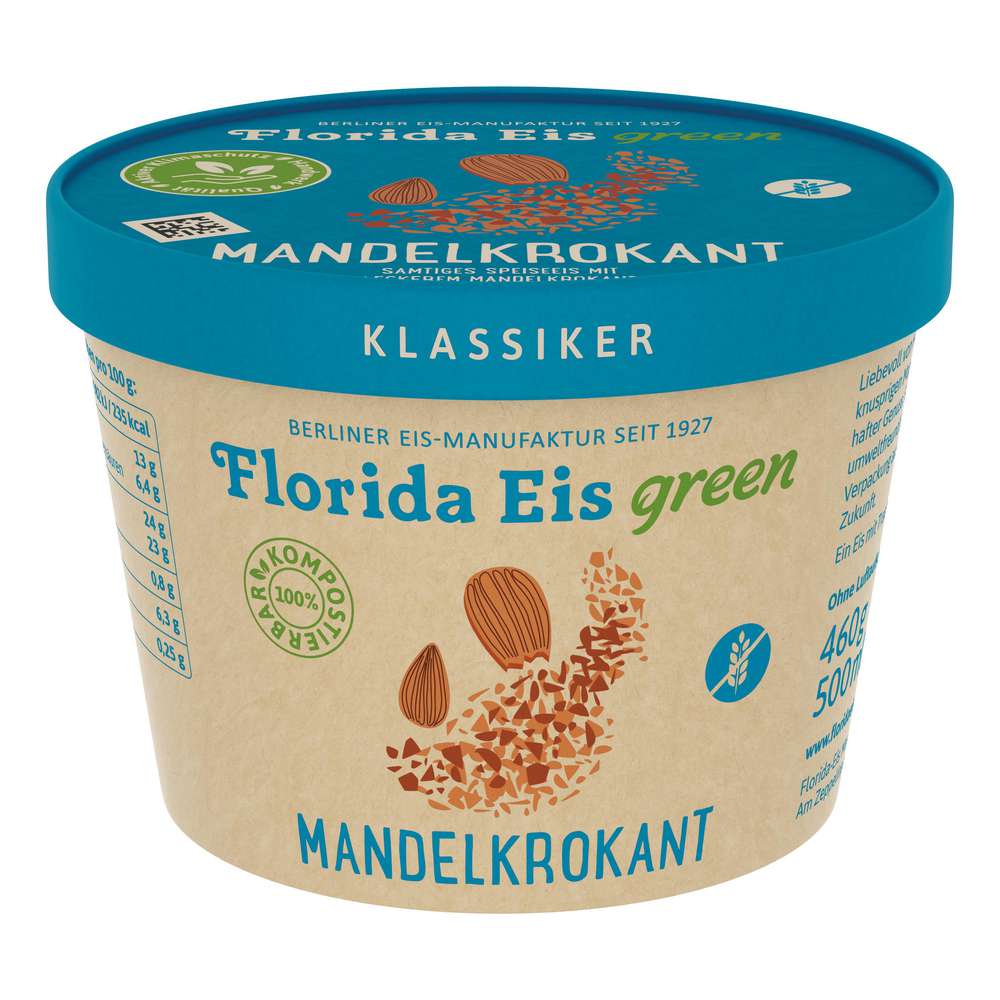 Produktabbildung Florida Eis Mandelkrokant Eis