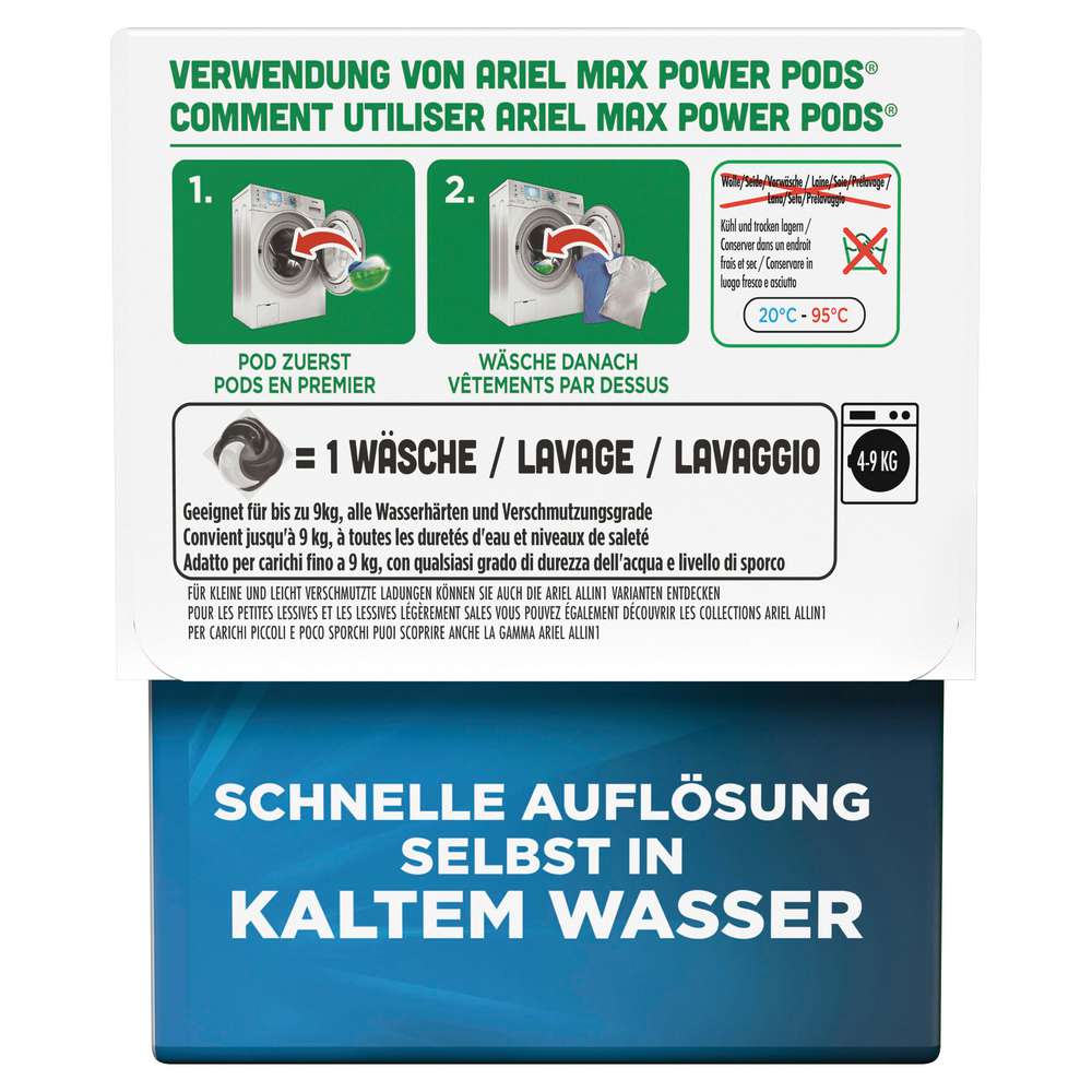Produktabbildung Ariel Universal-Waschmittel Pods MaxiPower