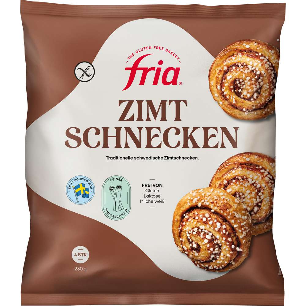Produktabbildung Fria Zimtschnecken, tiefgekühlt